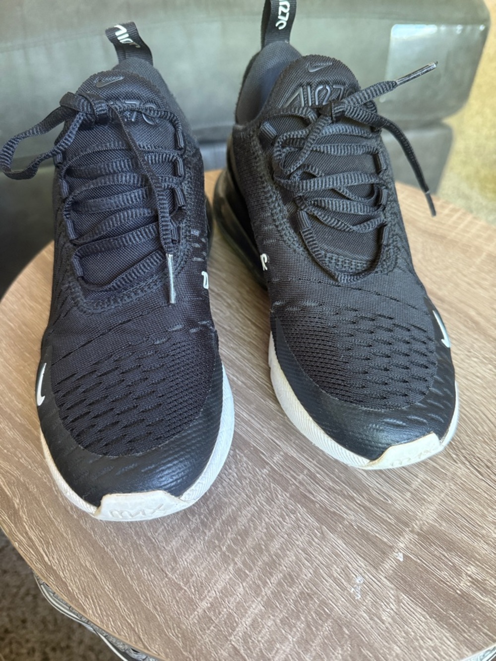 Nike Black and White Men's Athletic Sneakers